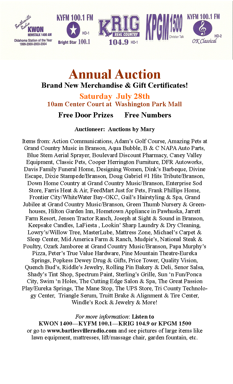 auction poster